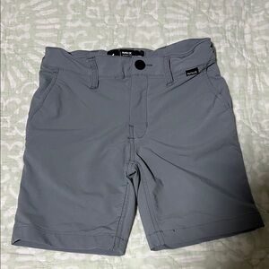 Boy’s Hurley Dri-Fit Charcoal Gray Shorts